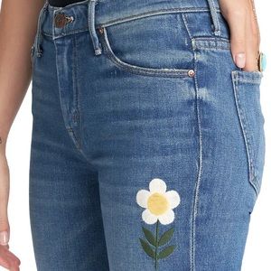 Mother Weekender Fray Flare High Waist Jeans Sz 30